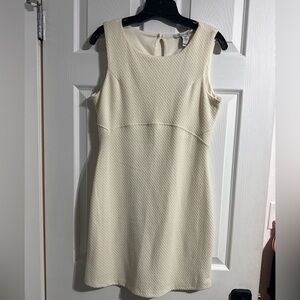 American Rag Cream Textured Mini Dress